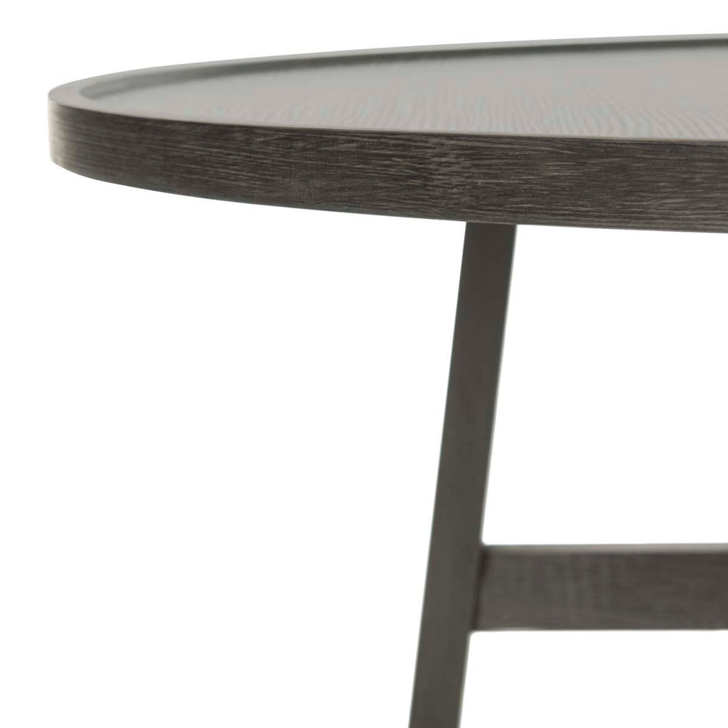 Safavieh Malone Retro Mid Century Wood Coffee Table - Dark Grey