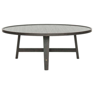 Safavieh Malone Retro Mid Century Wood Coffee Table - Dark Grey
