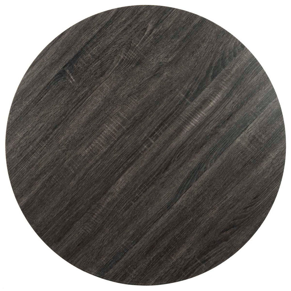 Safavieh Marino Round Dining Table - Dark Grey