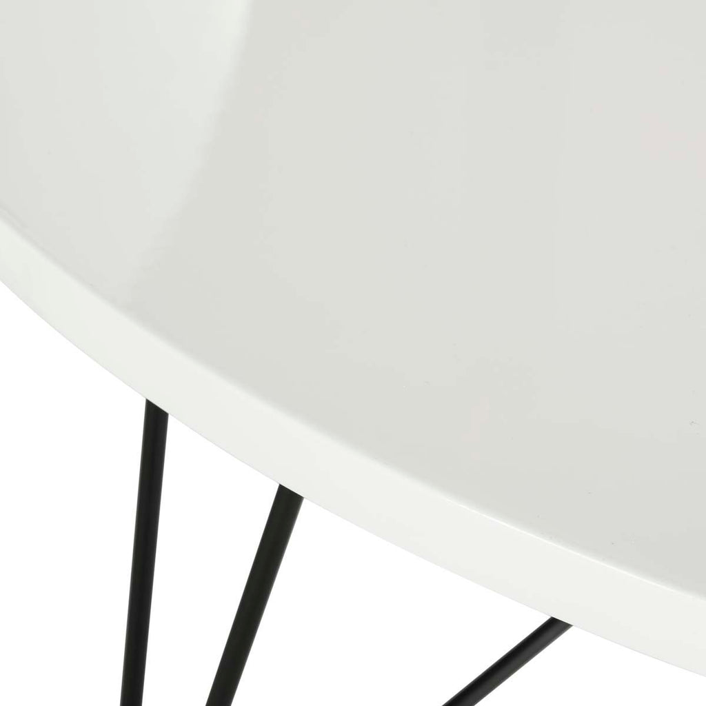 Safavieh Maris Retro Mid Century Lacquer Coffee Table - Lacquer White