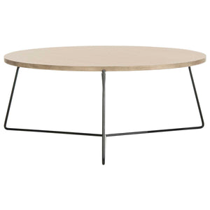 Safavieh Mae Retro Mid Century Wood Coffee Table - Light Brown