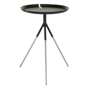 Safavieh Lark Tri Leg Contemporary Glam Side Table - Matte Black