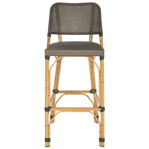 Safavieh Deltana Bar Stool Brown (Indoor/Outdoor) - Brown