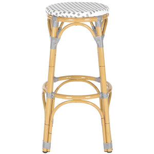 Kipnuk Indoor-Outdoor Stacking Bar Stool  | Safavieh - FOX5211