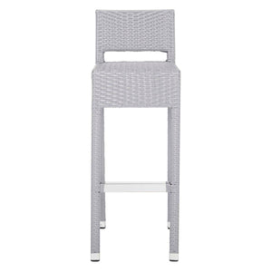 Safavieh Landry Indoor-Outdoor Bar Stool - Grey