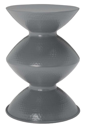 Safavieh Guildsman Metal Table Stool - Dark Grey
