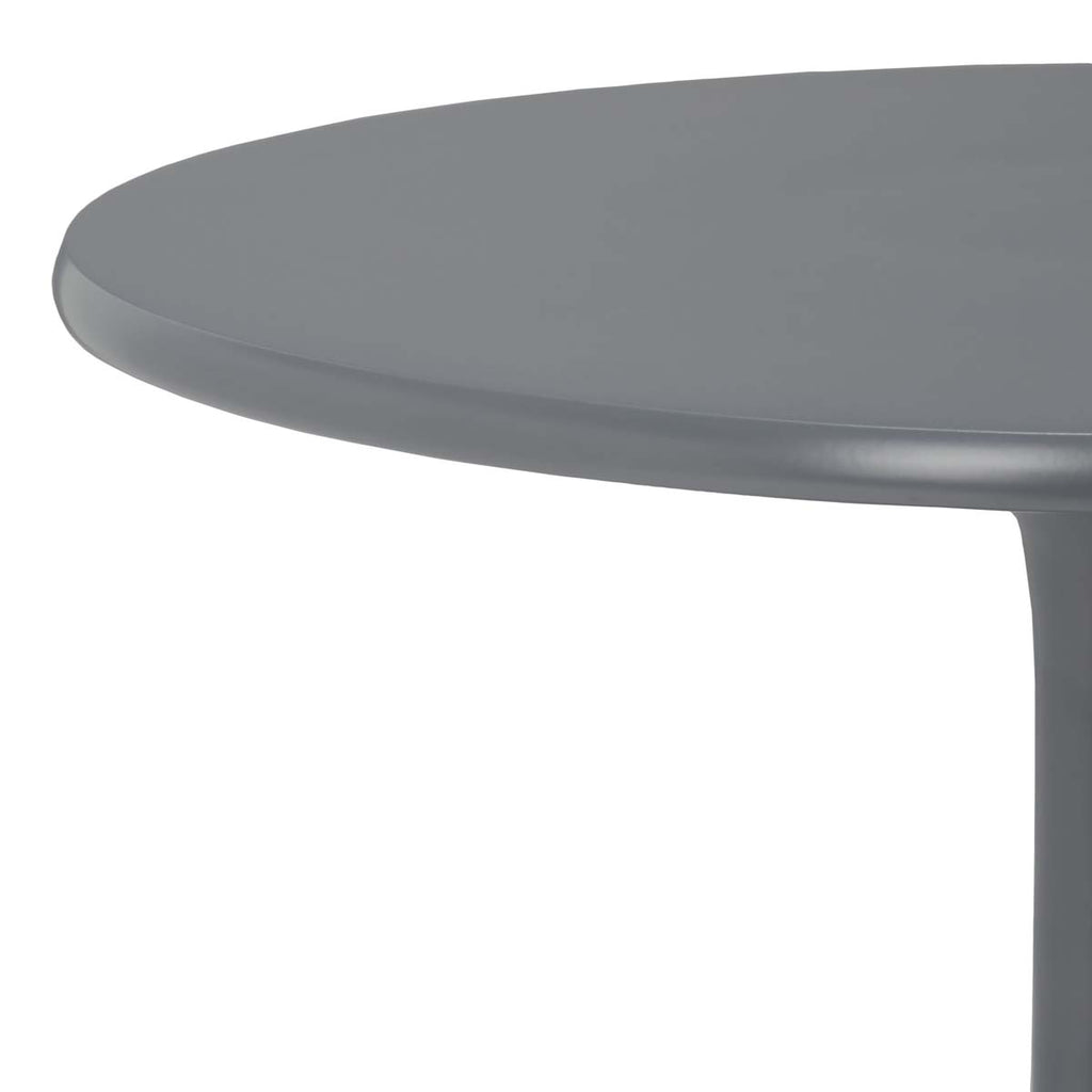 Safavieh Hydra Round Side Table - Dark Grey