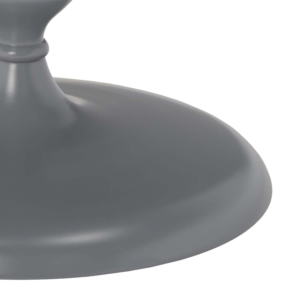 Safavieh Hydra Round Side Table - Dark Grey