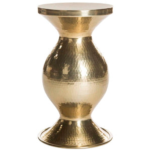 Safavieh Janus Hammered End Table - Gold
