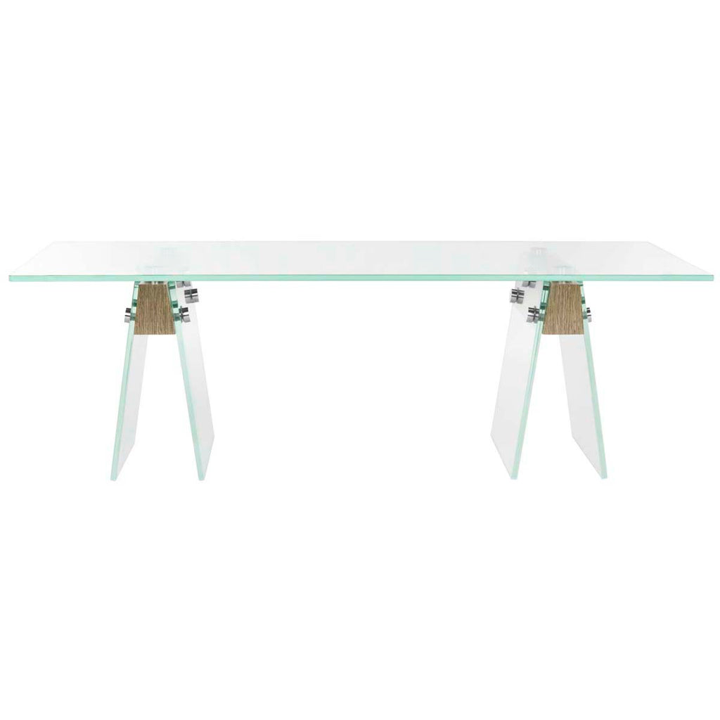 Safavieh Modern Glass Loft Coffee Table - Grey/clear
