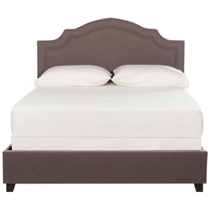 Safavieh Theron Bed Dark Taupe