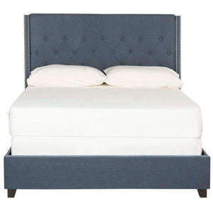 Safavieh Winslet Bed - Navy