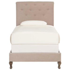 Hathaway Bed - Taupe | Safavieh - FOX6214B-T