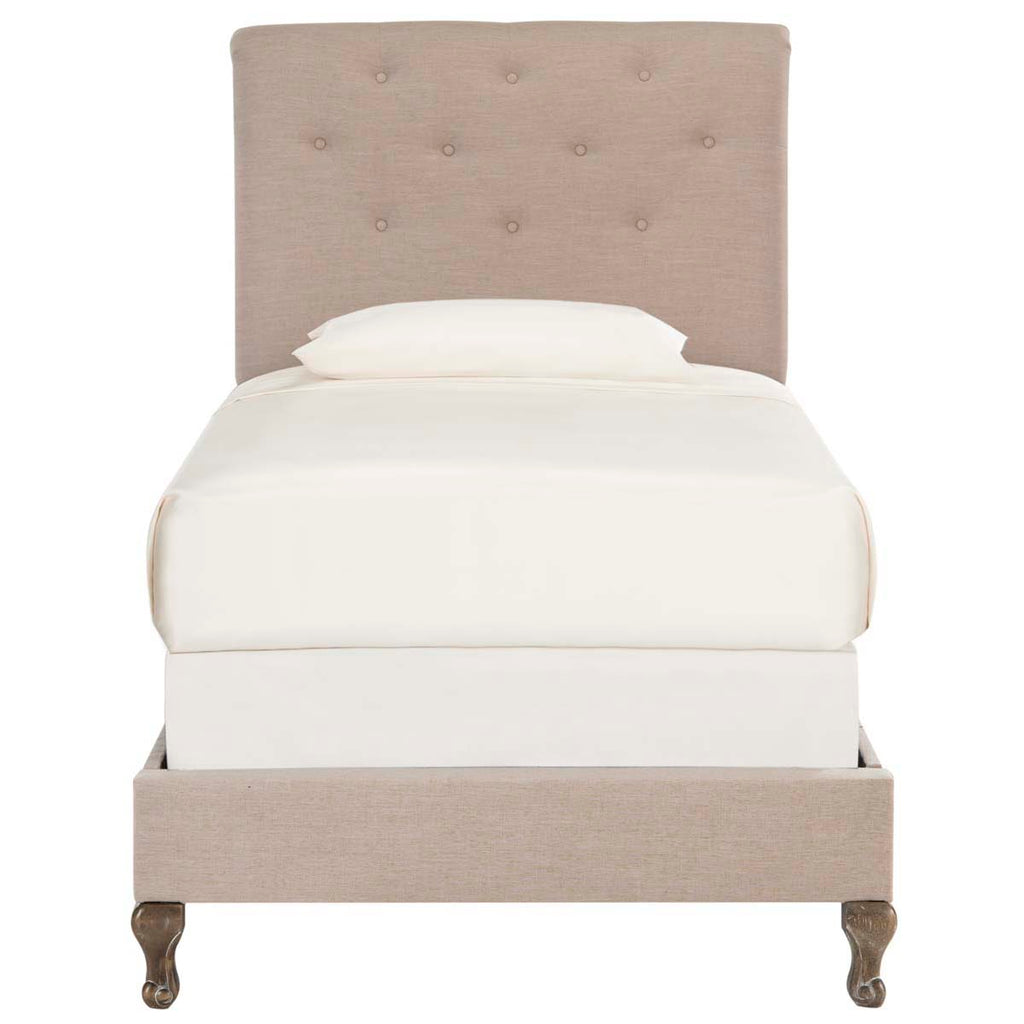 Safavieh Hathaway Bed - Taupe