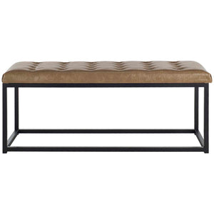 Safavieh Reynlds Bench - Tan/Black