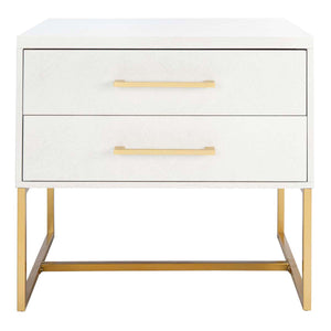 Safavieh Estelle Nightstand - White