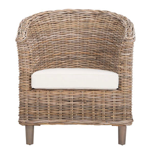 Safavieh Omni Rattan Barrel Chair - Natural