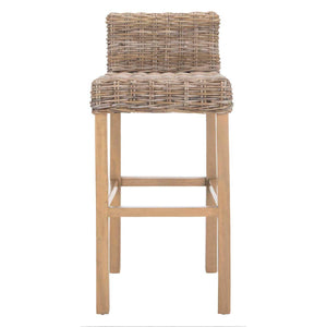 Safavieh Cypress Bar Stool - Antique Grey