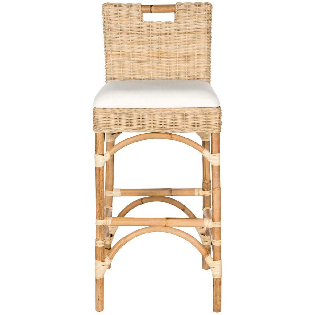 Safavieh Fremont Bar Stool - Natural