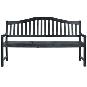 Safavieh Mischa Bench - Dark Slate Grey