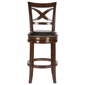 Safavieh Santino Swivel Bar Stool - Espresso/Brown