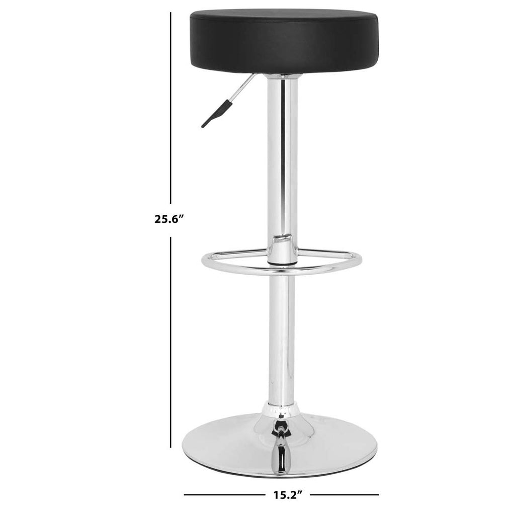 Safavieh Jude Swivel Bar Stool - Black