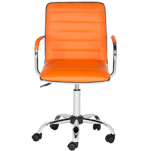 Safavieh Jonika Swivel Desk Chair - Orange