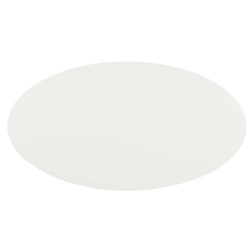 Safavieh Woodruff Oval Coffee Table - White/Oak