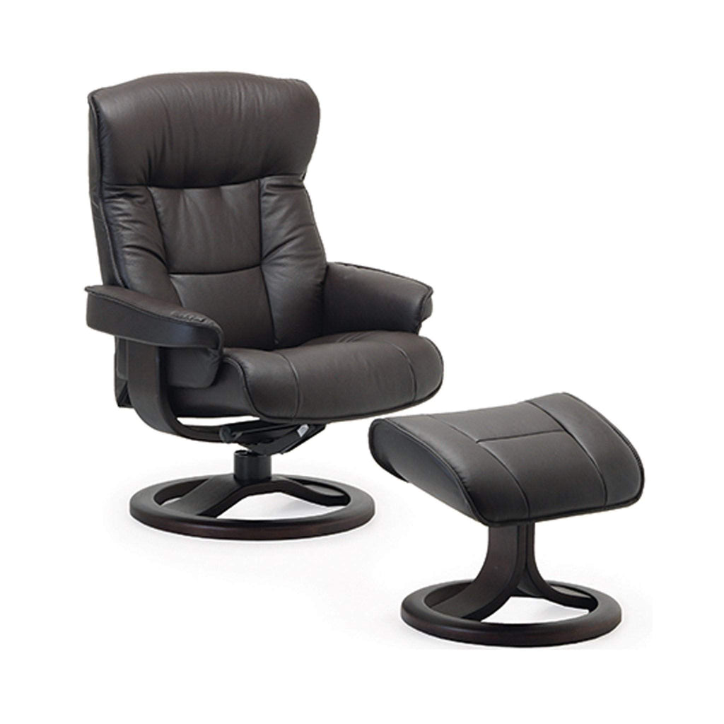 Comfort Collection - Bergen R Large Chair - NL Havana 120 R Frame Finish Below| Fjords - 909UPI-006