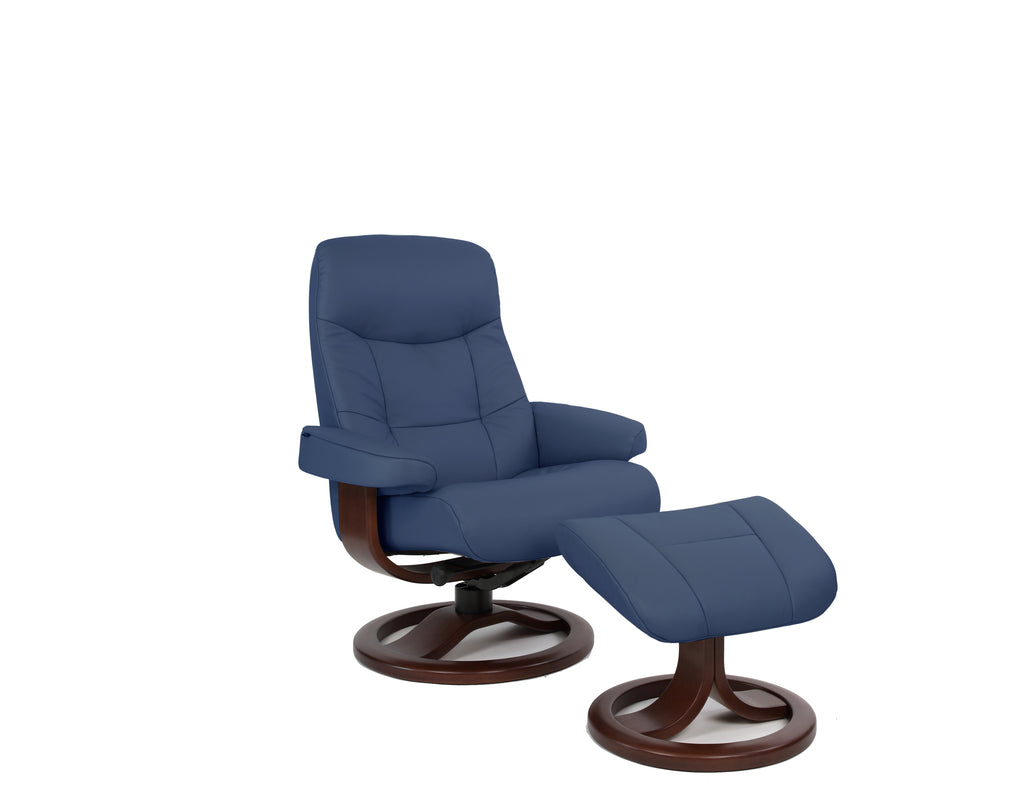 Comfort Collection - Muldal R Large Chair - NL Navy 192 R Frame Finish Below| Fjords - 896UPI-192