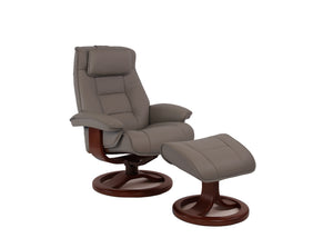 Comfort Collection - Mustang R Large Chair - NL Granite 131 R Frame Finish Below| Fjords - 911UPI-131