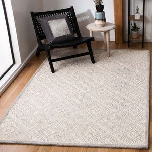 Safavieh Glamour Rug Collection GLM660F - Grey / Ivory