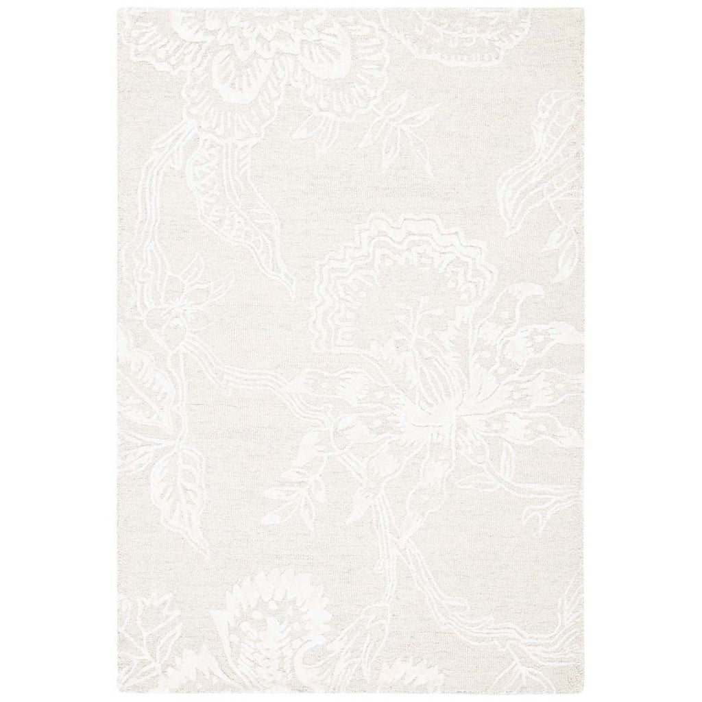 Safavieh Glamour Rug Collection GLM661M - Light Blue / Ivory
