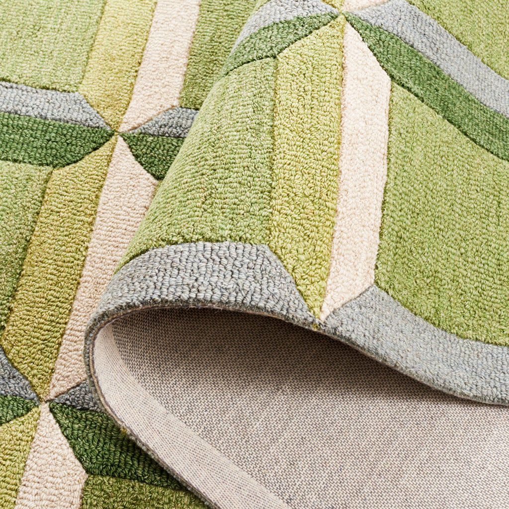Safavieh Genre Collection, GRE101Y - Green / Beige