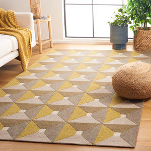 Safavieh Genre Collection, GRE104F - Grey / Gold