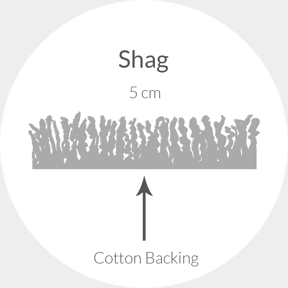 Faux Fur Sheepskin Area Rug, FSS115G, 90 X 150 cm in Pink