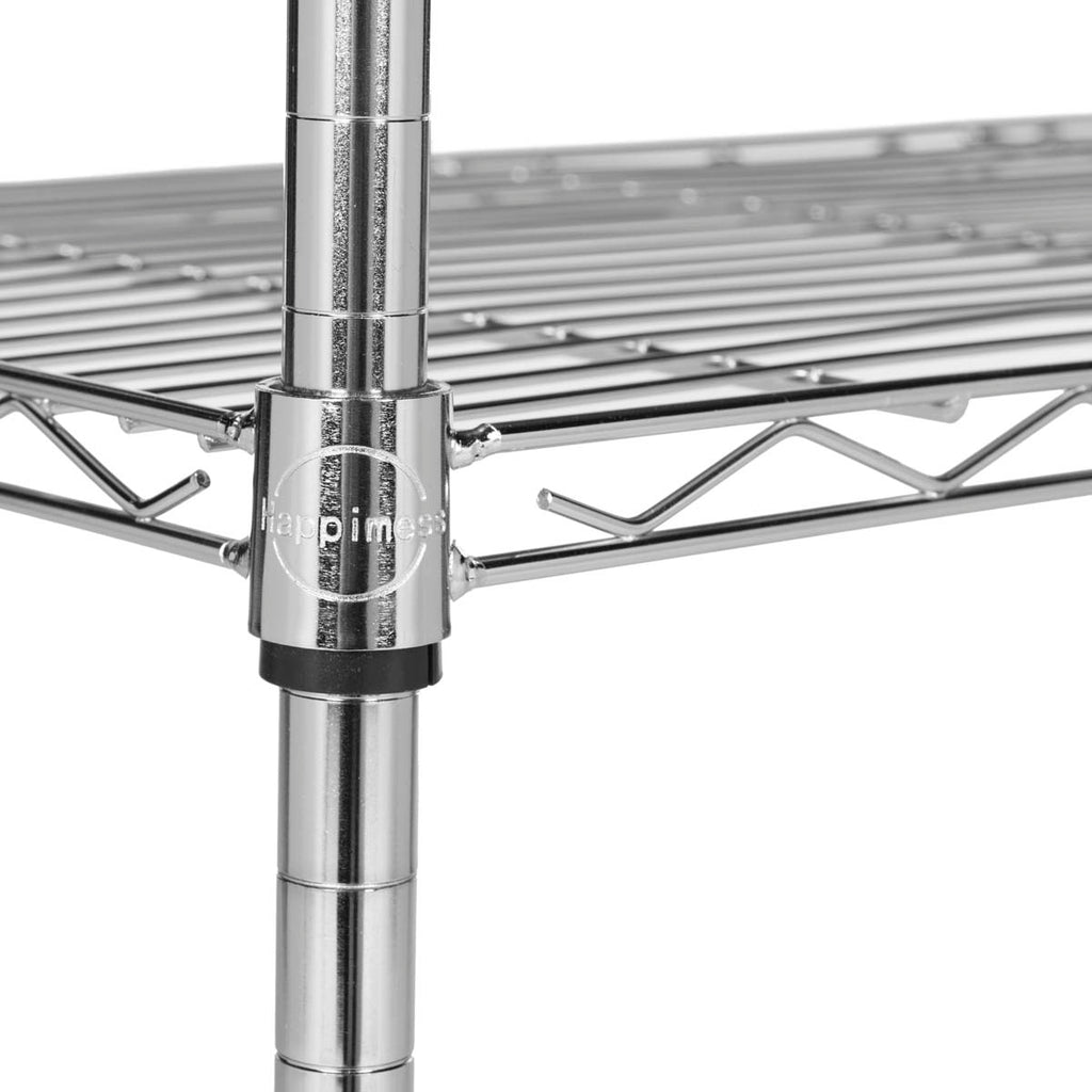 Safavieh Sierra Mini 3 Tier Chrome Wire Shelve (23 In. W X 13 In. D X 35 In. H) - Chrome