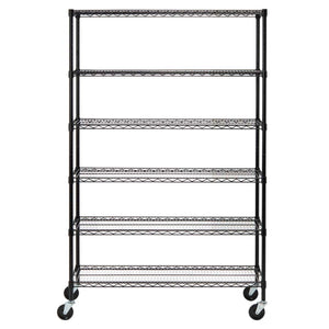 Safavieh Juliet 6 Tier Heavy Duty Shelve - Black