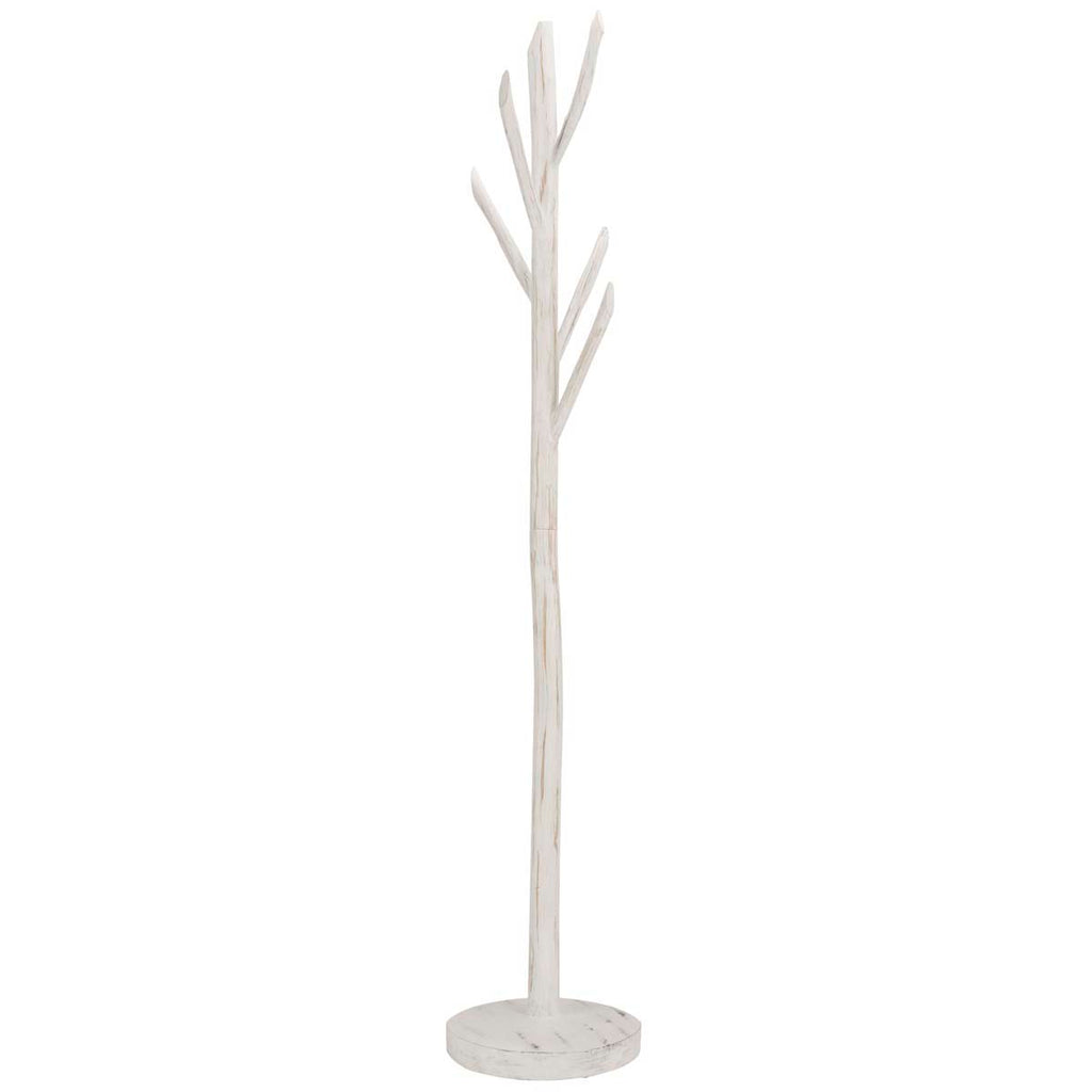 Safavieh Walter 70-Inch H Tree Branch Coat And Hat Rack - White