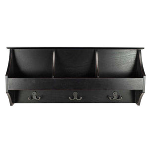 Safavieh Darcey Hanging Storage Wall Rack - Black