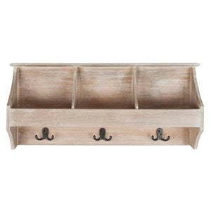 Safavieh Darcey Hanging Storage Wall Rack - Grey