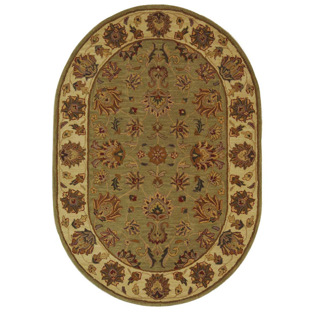 Safavieh Heritage Rug Collection HG343A - Green / Gold