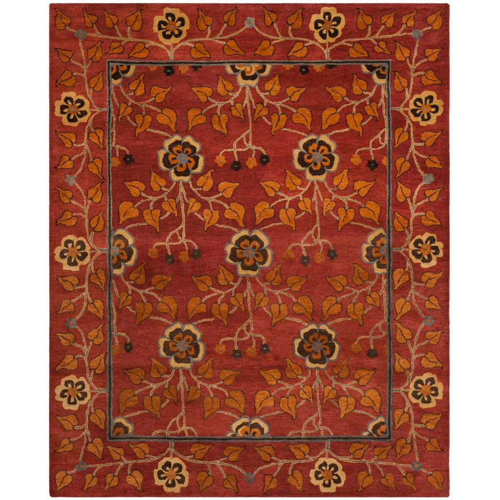 Safavieh Heritage Rug Collection HG407A- Red / Multi