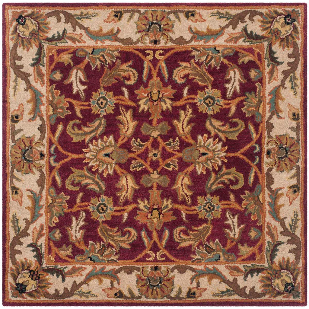 Safavieh Heritage Rug Collection HG628D - Red / Ivory