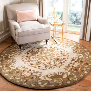 Safavieh Heritage Rug Collection HG640A - Beige / Green