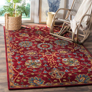 Safavieh Heritage Rug Collection HG655A - Red