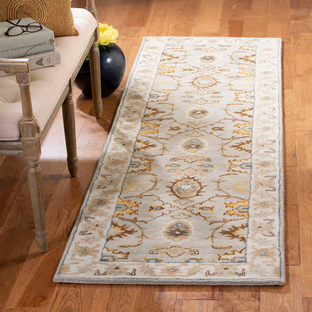 Safavieh Heritage Rug Collection HG734C - Light Grey / Grey