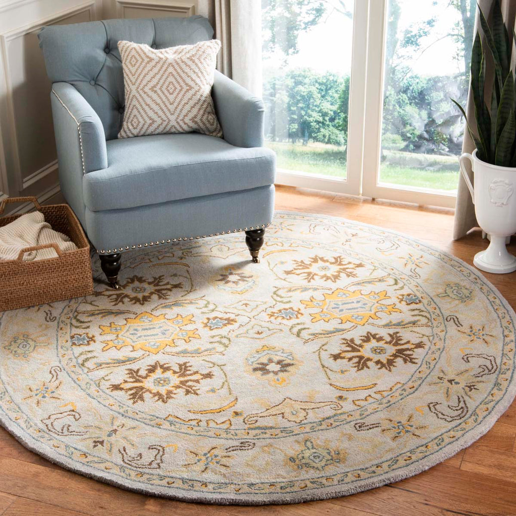 Safavieh Heritage Rug Collection HG734C - Light Grey / Grey