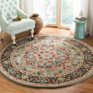Safavieh Heritage Rug Collection HG736A - Grey / Charcoal