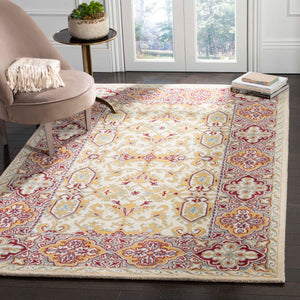 Safavieh Heritage Rug Collection HG739A - Ivory / Blue